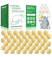 Mouse Repellent, Rat Mice Repellent, Rat Repellent Balls, Peppermint Oil Moth Balls for Mice Rode...