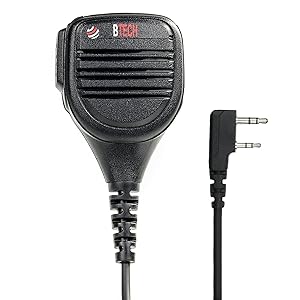 btech baofeng radio speaker mic accessories qhm22