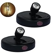 LED Spotlight Indoor,Rechargeable Battery Uplighting Indoor, Mini Accent Spot Lights for Plants T...