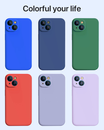 iPhone 15 case silicone 6.1 inch