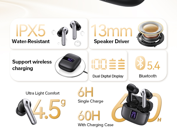 wireless earbuds