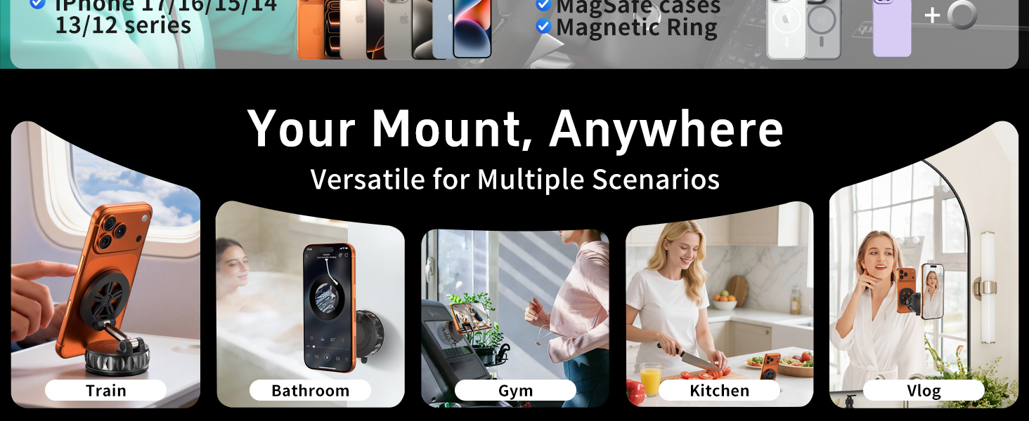 magnetic phone holder for car