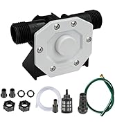 KITLUCK Hand Drill Pump, 750GPH Drill Powered Water Transfer Pump with Water Hose, Oil Tube and A...