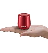 INSMY Small Bluetooth Speaker, Waterproof Mini Portable Wireless Speaker, Punchy Bass Rich Audio ...