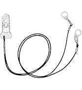 Hearing Aid Clip for Seniors Adults - Anti-Lost Lanyard Protector BTE Clip Holder Rope with Loops...