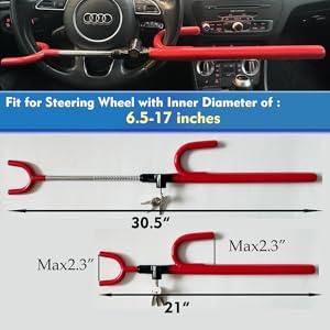 DODOMES Steering Wheel Lock Anti-Theft