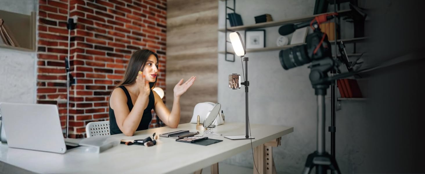 Video Conference Light for Self Broadcasting and Live Streaming