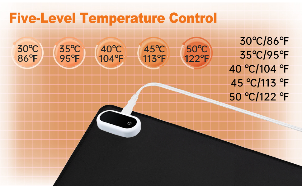 heated desk mat