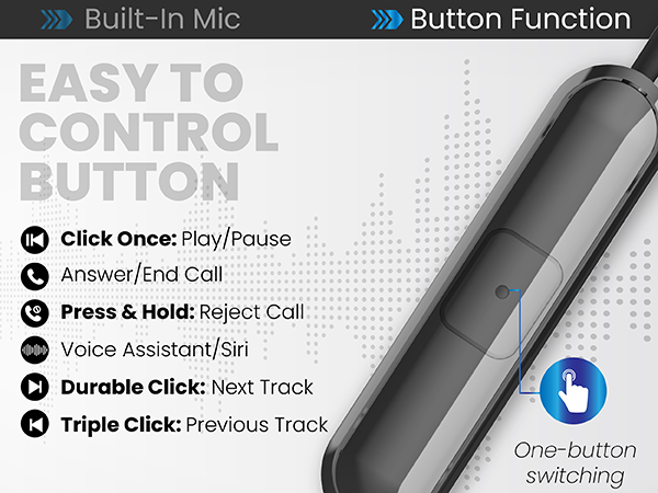 Easy control button