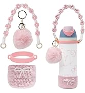 Kaitiaki Crochet Boot Set for Owala Water Bottle 24 oz - Anti-Slip Sleeve, Water Bottle Handle St...