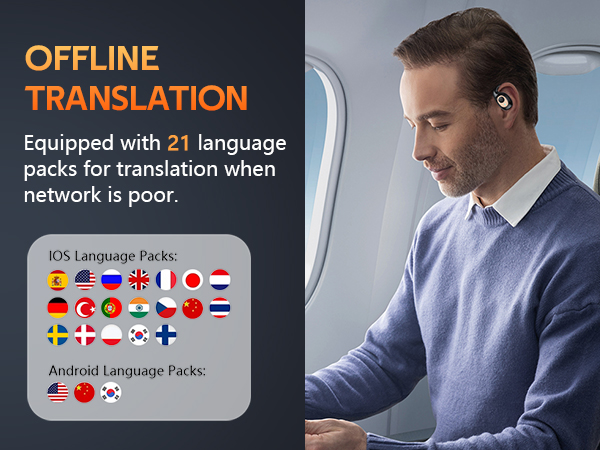 translation earbuds translation headphones ai translator earbuds