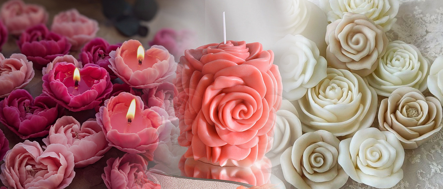 Rose Silicone Molds