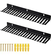 Chenteel 2 Pack 19 Slots Wall mountable Cable Hanger and Organizer,Cable Holder,Cable Organizer S...