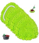 Mop Heads Replacements Compatible with O-cedar Easy Wring 1-Tank System,Mop Replace Head for Dry/...