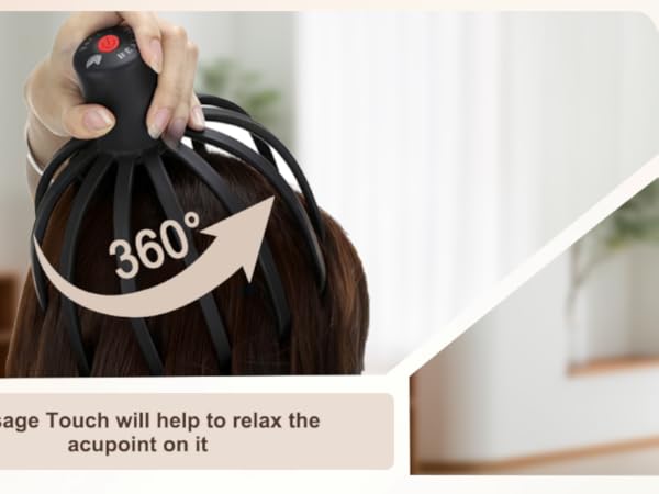 electric scalp massager