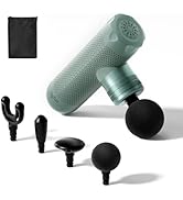HYFUN N1 Super Mini Massage Gun, Ultra-Compact Deep Tissue Massage Gun, Portable Travel Handheld ...