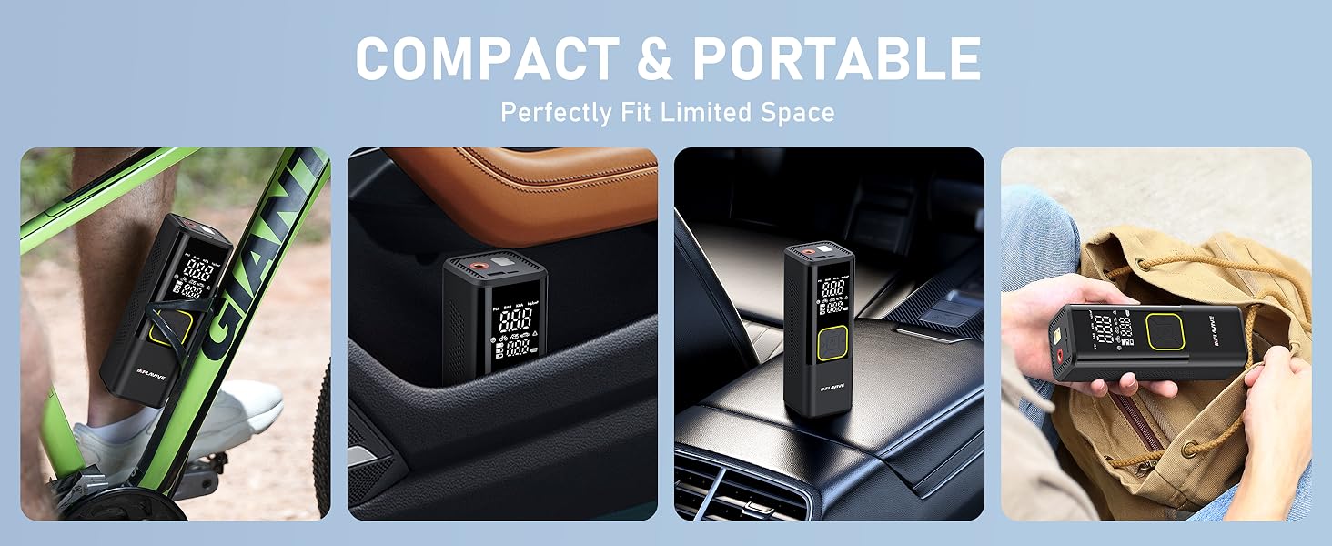 tire inflator portable air compressor