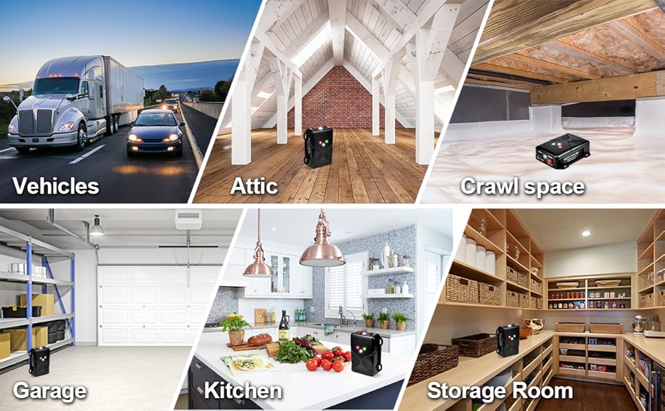 loraffe battery operated rodent repellent wireless best used for