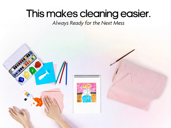 Fantasticlean Reusable Cleaning Cloth Roll