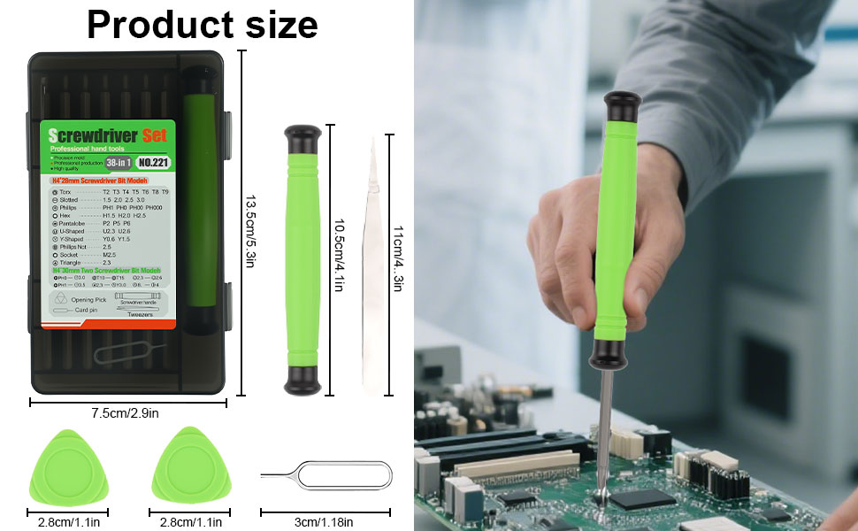 Green Non-Slip Handle Design Comfortable Grip Reduces Hand Fatigue During Prolonged Use