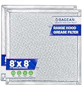 Stove Hood Vent Filter 8x8" Range Hood Filter Replacement for BCC024600 Ventline Range Hood Vent ...