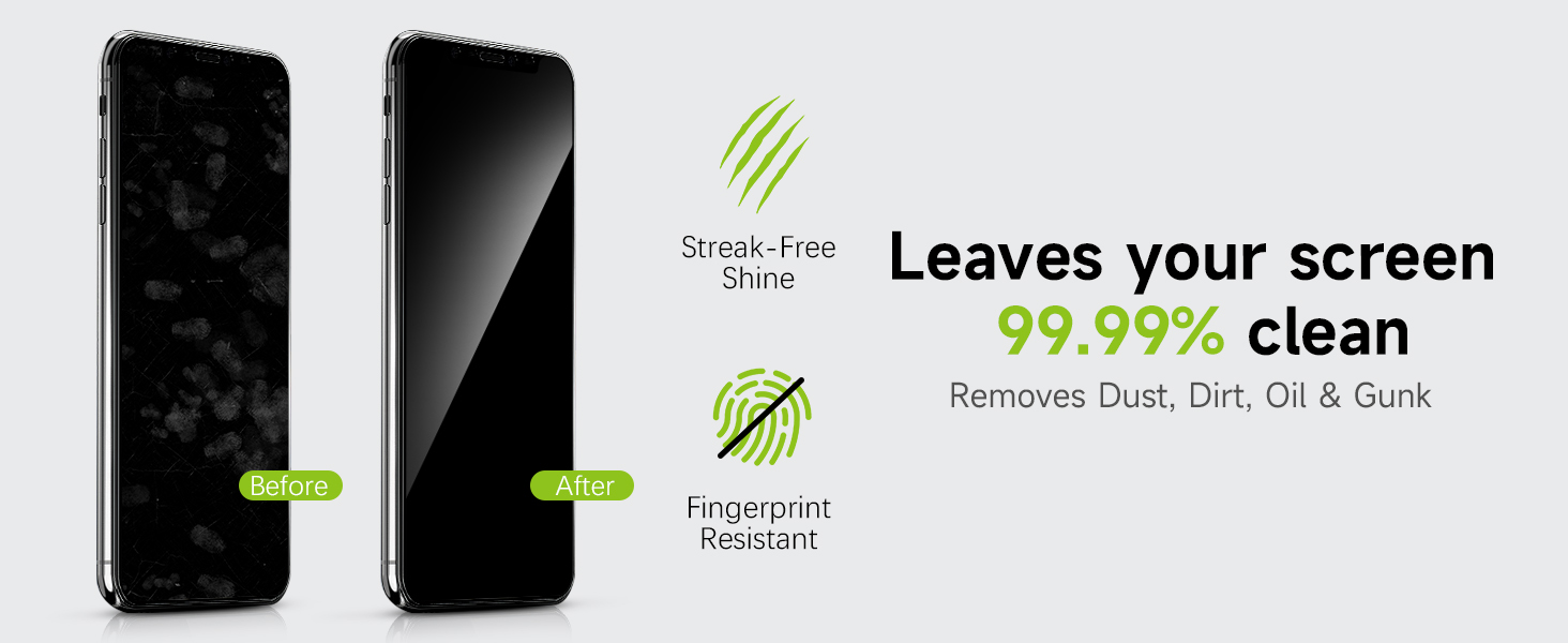 screen cleaning wipes