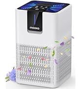 Air Purifiers for Home Large Room Up to 1250 Ft², MOOKA H13 HEPA Air Purifier for Pets Dust Odor ...