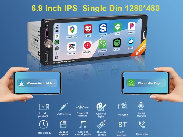 single din car stereo