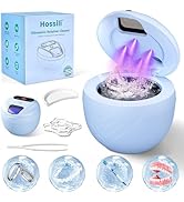 Ultrasonic Retainer Cleaner, 45kHz Retainer Cleaner Machine for Denture Cleaning Pod for Mouth Gu...