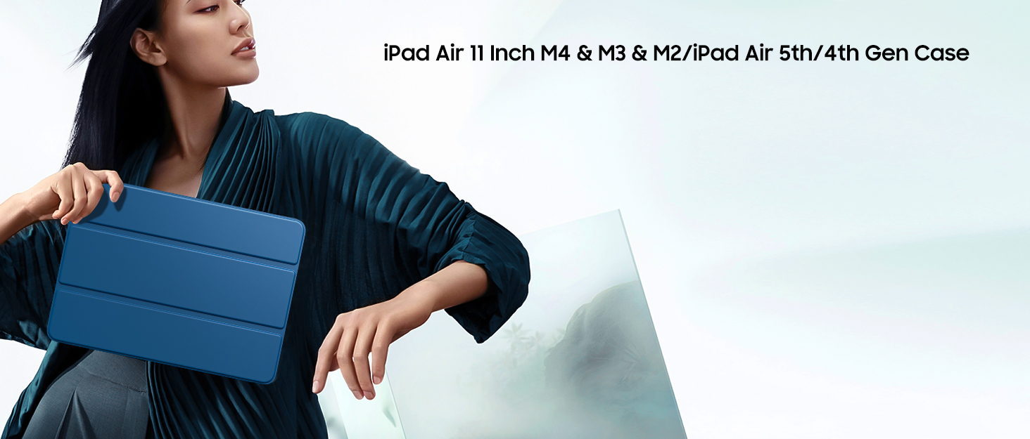 iPad air 11 inch case M4 2026/M3 2025/M2 2024 iPad air 5th generation case iPad air 4th generation