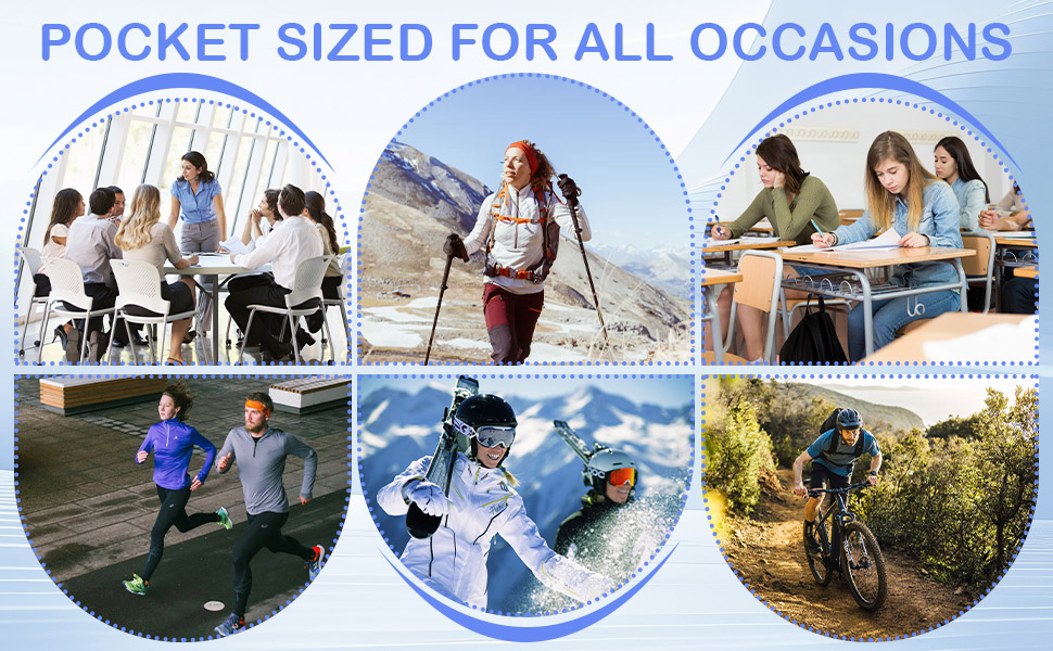 POCKET SIZED FOR ALL OCCASIONS