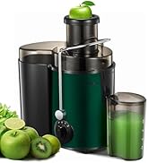 Juicer Machine, HOUSNAT Centrifugal Juicer,Extractor Max Power 800W Juice, 65MM Chute for Whole F...