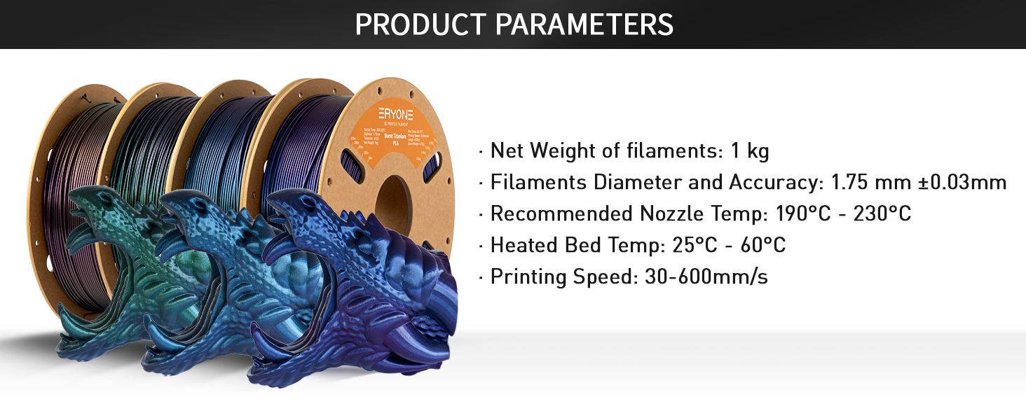 Color Changeable PLA Filament