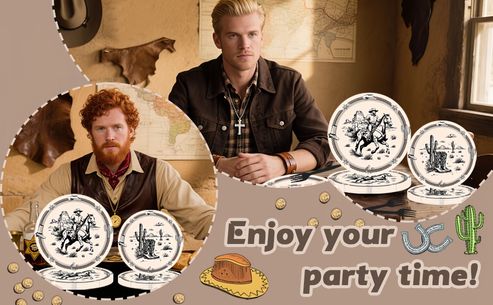 cowboy birthday party decoration