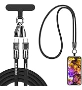 EndlesShine USB C to C Cable PD 240W 5A Fast Charging Phone Wrist Strap Lanyard 4FT Type C Chargi...