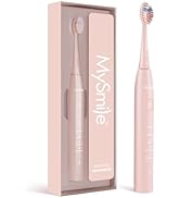MySmile DY156 Electric Toothbrush for Adults, Rechargeable Sonic Battery Toothbrush Portable with...