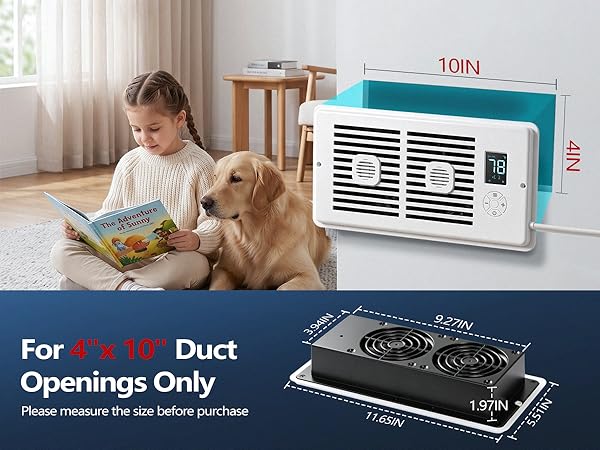 ac vent booster