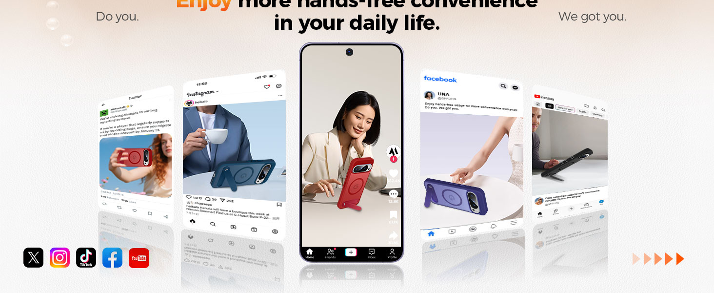 Google stand phone case