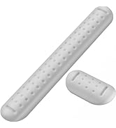 KTRIO Upgrade Memory Foam Keyboard Wrist Rest Set - Massage Holes Design Wrist Rest for Computer ...