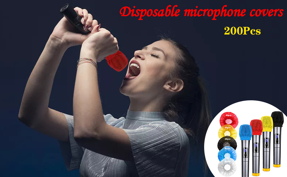 Disposable microphone covers