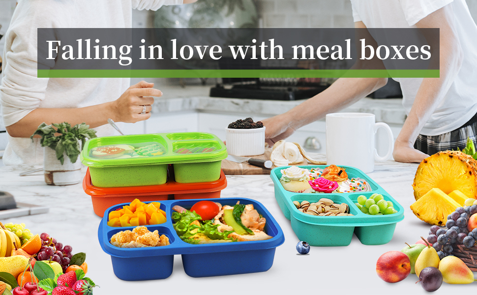 This Bento lunch box is perfect for picnic, office, work, home, travel and more