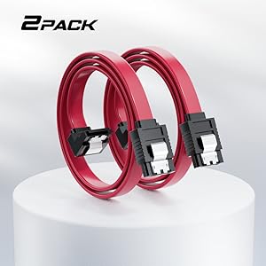 6Gbps 90 Degree Right Angle HDD SDD Data Cable SATA 3.0 for SATA HDD, SSD, CD Driver, CD Writer