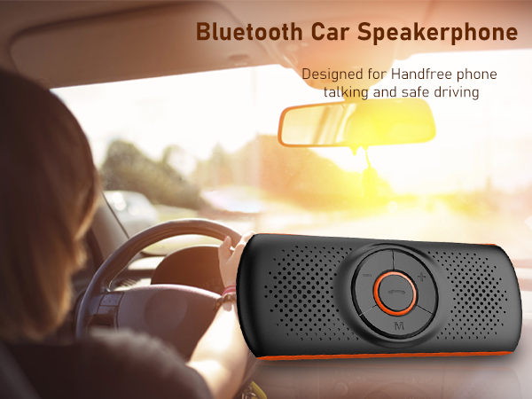 bluetooth handsfree car speaker