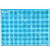 Elan Cutting Mat A2 Blue, 5-Ply Craft Mat, Self Healing Cutting Mat 60x45 CM, Craft Cutting Board...