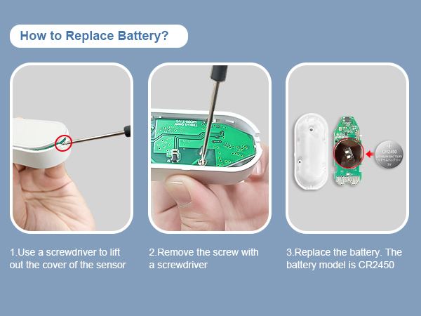 How to replace battery