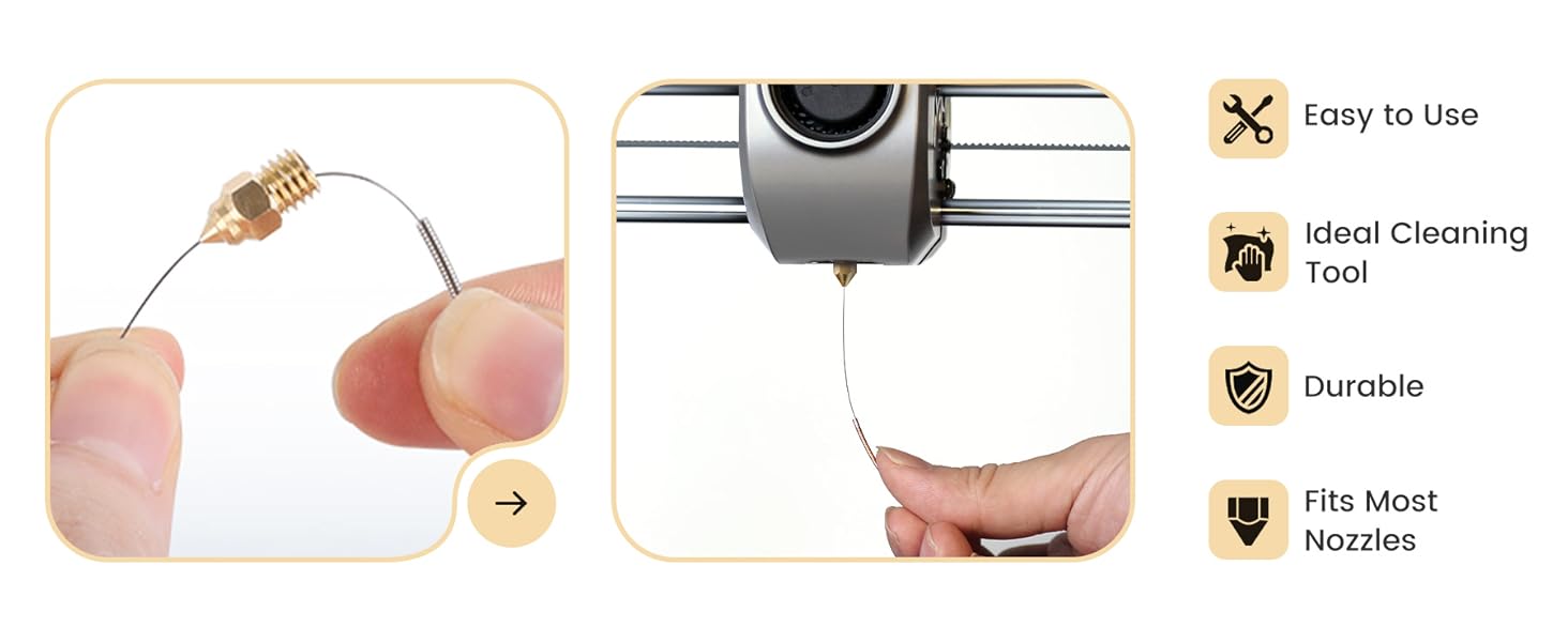 3D Printer Nozzle Cleaning Kit