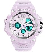 findtime Digital Watch Womens, Black Reloj para Mujer Waterproof Sports Running Watches for Women...