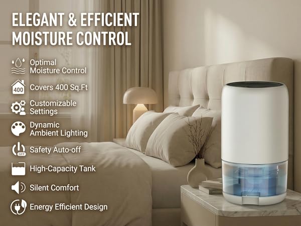 Premium dehumidifier for home living room