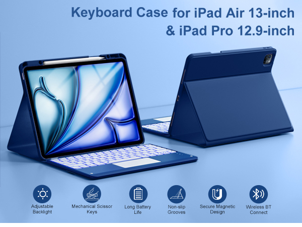 ipad pro 12.9 case with keyboard