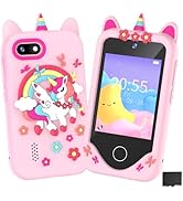 Kids Smart Phone for Girls Gifts - Toddler Christmas Birthday Gift for Age 3 4 5 6 Year Old, Kids...